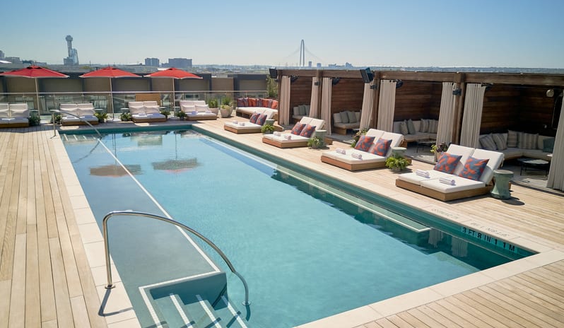 Virgin Hotels Dallas, Pool Deck